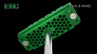 EDAC Connectors | Rack & Panel | With Cover