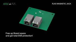 EDAC RJ45 Magnetic Jack