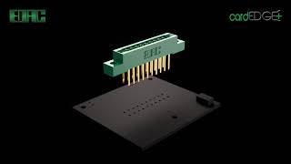 EDAC Card Edge Connector | Wire Wrap Terminals